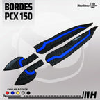Hayaidesu PCX 150 Step Floor Boardrest Karpet Motor PCX 150 Bordes -  Premium Quality