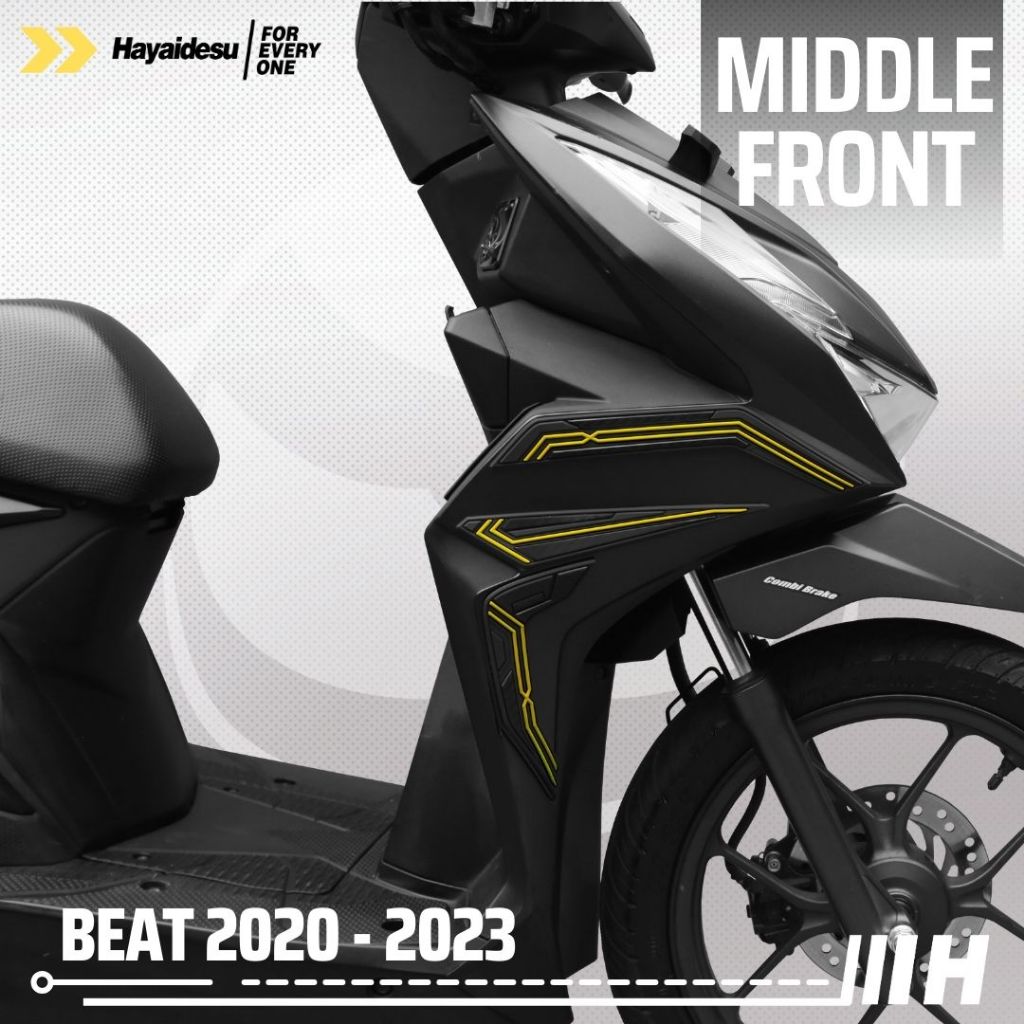 Hayaidesu BEAT 2020-2023 Deluxe / Street  Body Protector Middle Front Cover