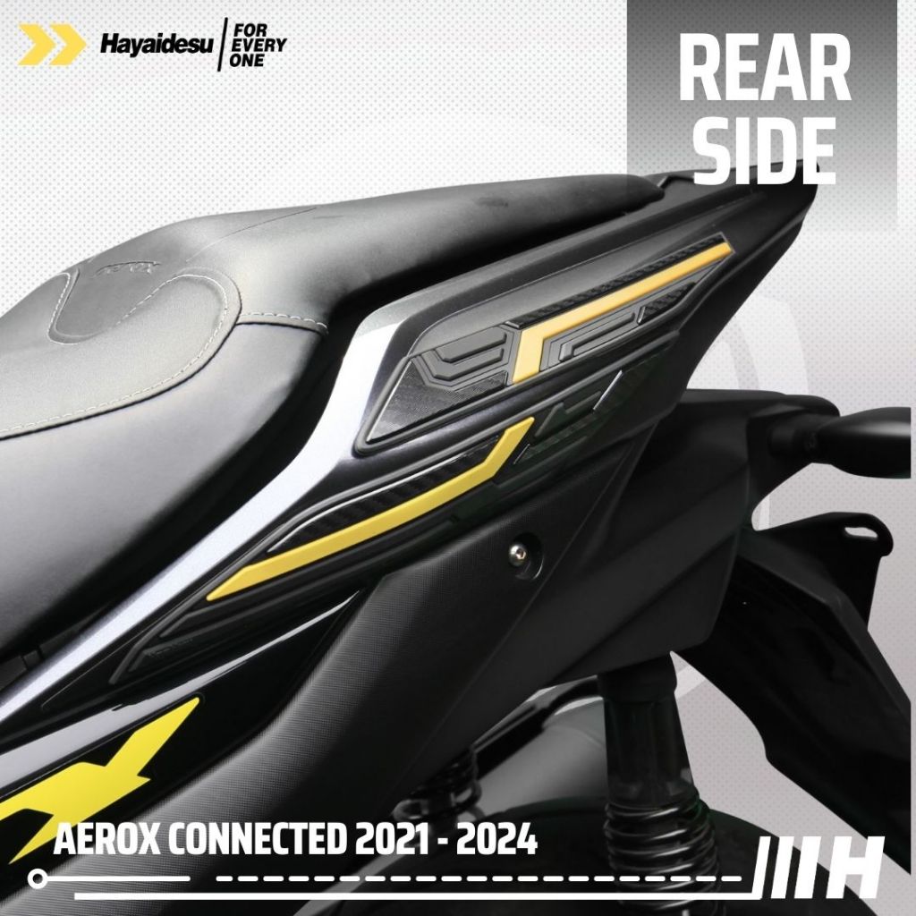 Hayaidesu AEROX Connected 2021-2024 Body Protector Rear Side Cover
