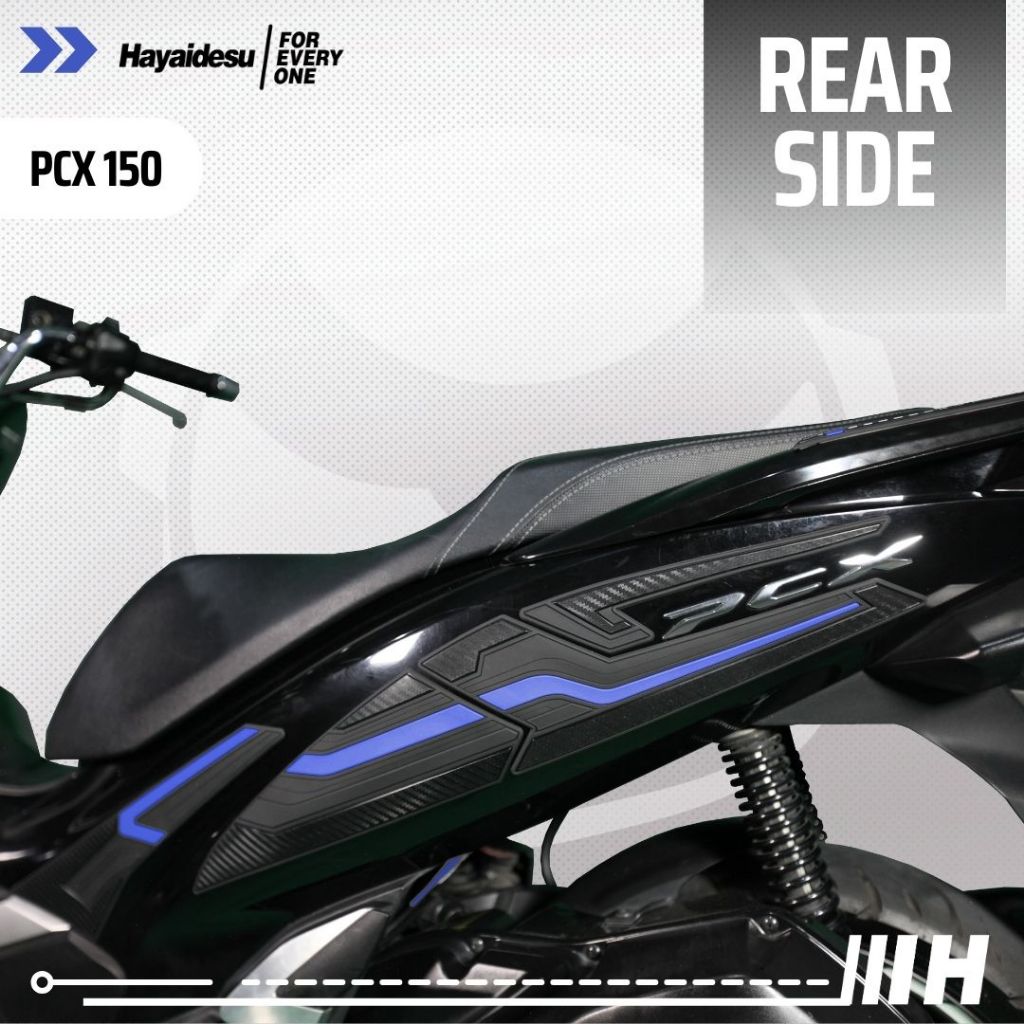 Hayaidesu PCX 150 Body Protector Rear Side Cover New Version
