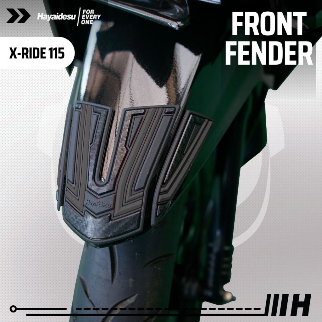 Hayaidesu XRIDE 115 Body Protector Front Fender Cover
