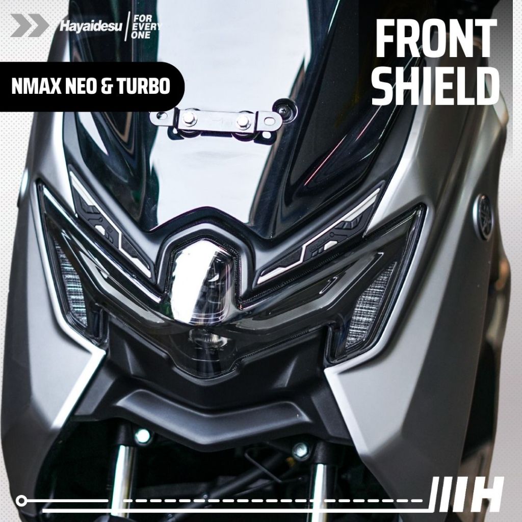 Hayaidesu Yamaha NMAX NEO & TURBO Front Shield Body Protector Cover