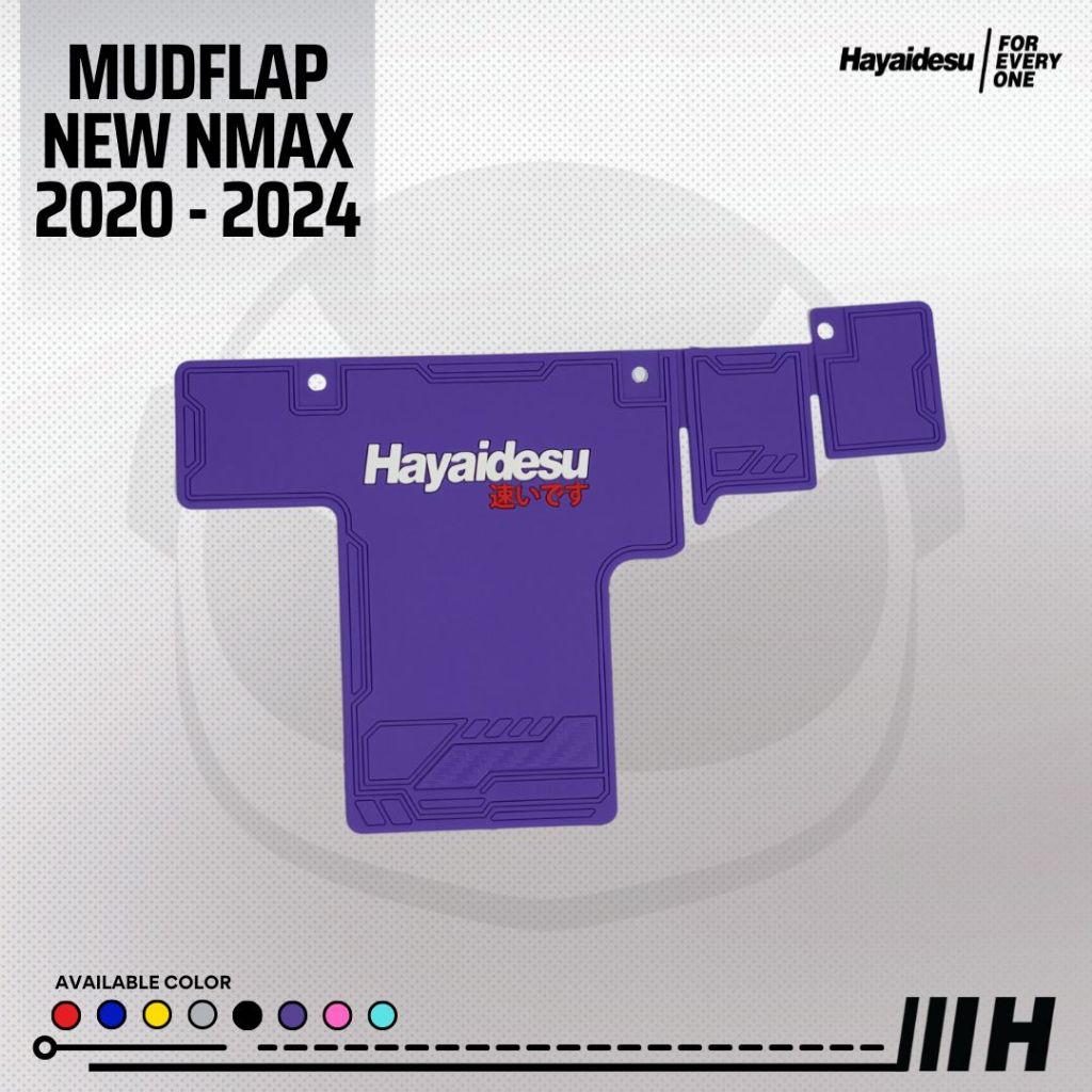 Hayaidesu All New Nmax 2020-2023 Mudflap Penahan Lumpur - PREMIUM