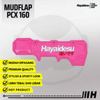 Hayaidesu Mud Flap PCX 160 (2021-2025) Penahan Lumpur Kepet Aksesoris Variasi