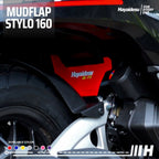 Hayaidesu Mud flap STYLO 160 Penahan Lumpur - PREMIUM