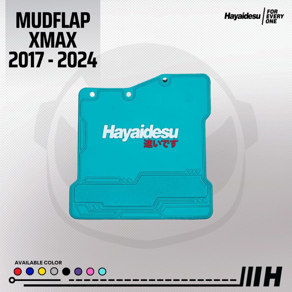 Hayaidesu Mudflap Yamaha Xmax Penahan Lumpur - Premium Quality