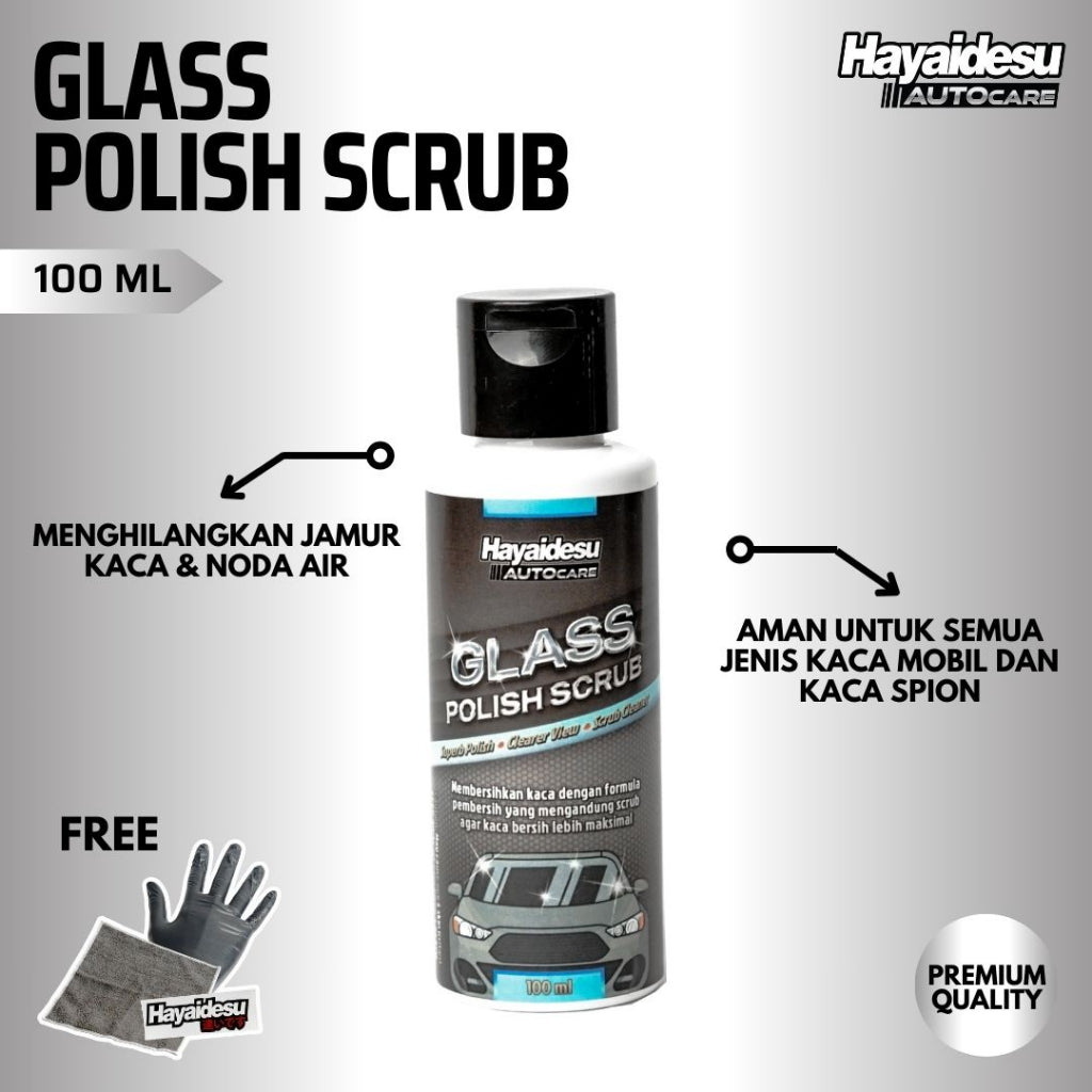 Glass Polish by Hayaidesu Autocare