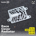 HAYAIDESU RADIATOR COVER HONDA ANODIZE – VARIO 125 , VARIO 150 , PCX 150 , ADV 150