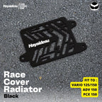 HAYAIDESU RADIATOR COVER HONDA ANODIZE – VARIO 125 , VARIO 150 , PCX 150 , ADV 150