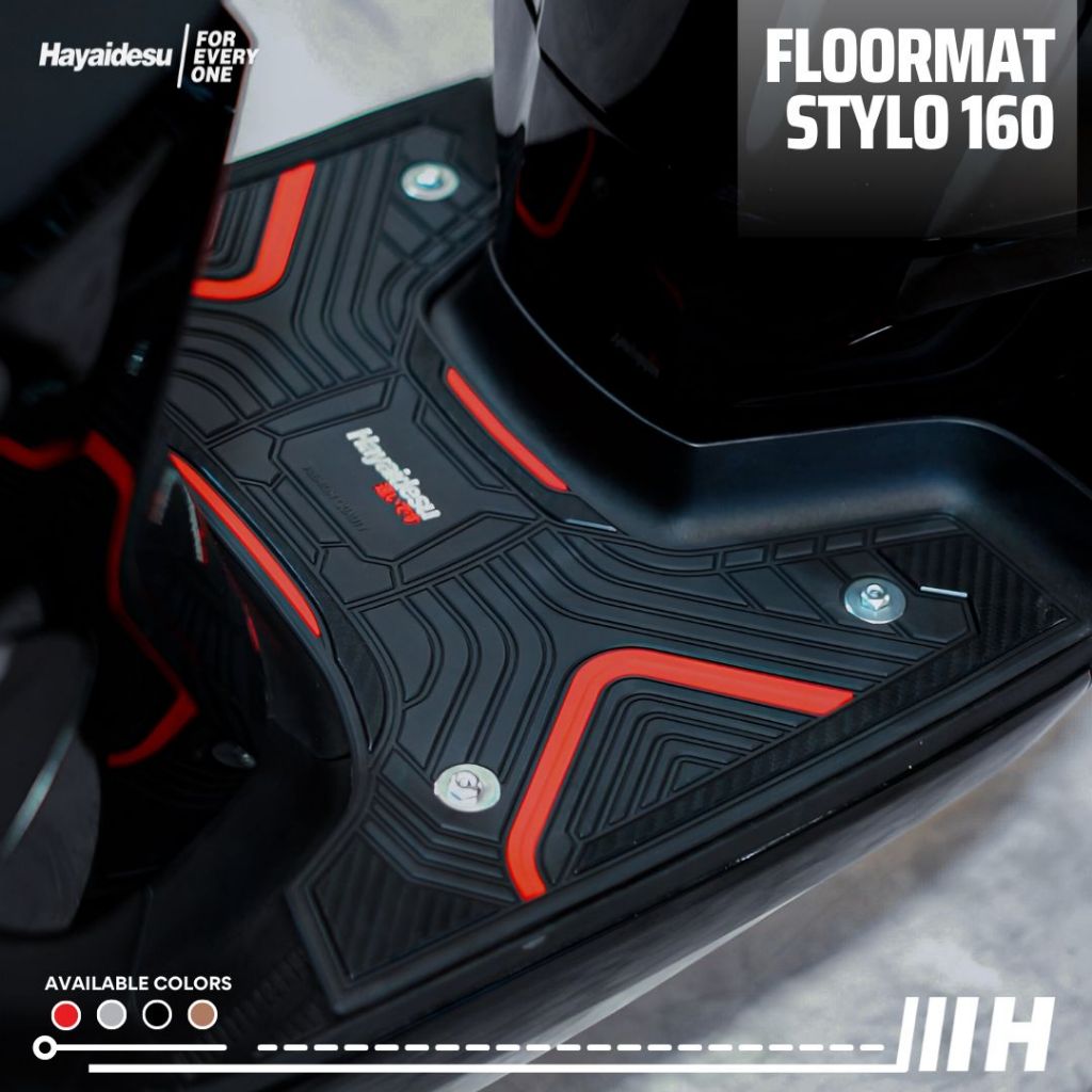 Hayaidesu  Honda Floor Mat Stylo 160 Karpet Motor Floor Mat - Premium Quality