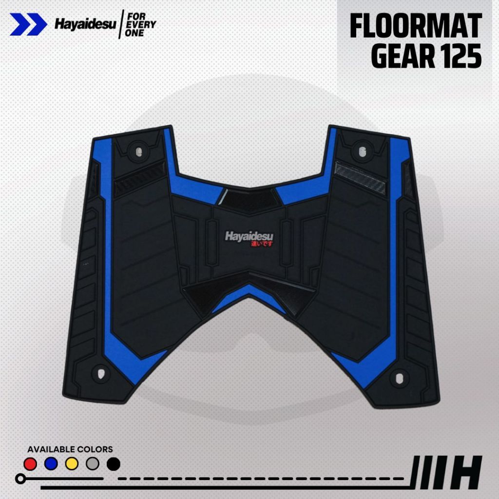 Hayaidesu Karpet Motor Floor Mat Mio Gear 125 - Premium Quality