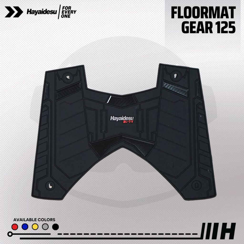 Hayaidesu Karpet Motor Floor Mat Mio Gear 125 - Premium Quality