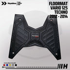 Hayaidesu Floor Mat Honda VARIO 125 Techno/KZR (2012-2014) Karpet Motor - Premium Quality