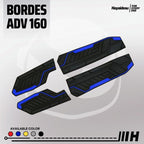 Hayaidesu Floor Step Boardrest Karpet Motor ADV 160 (2022-2025) Bordes -  Premium Quality