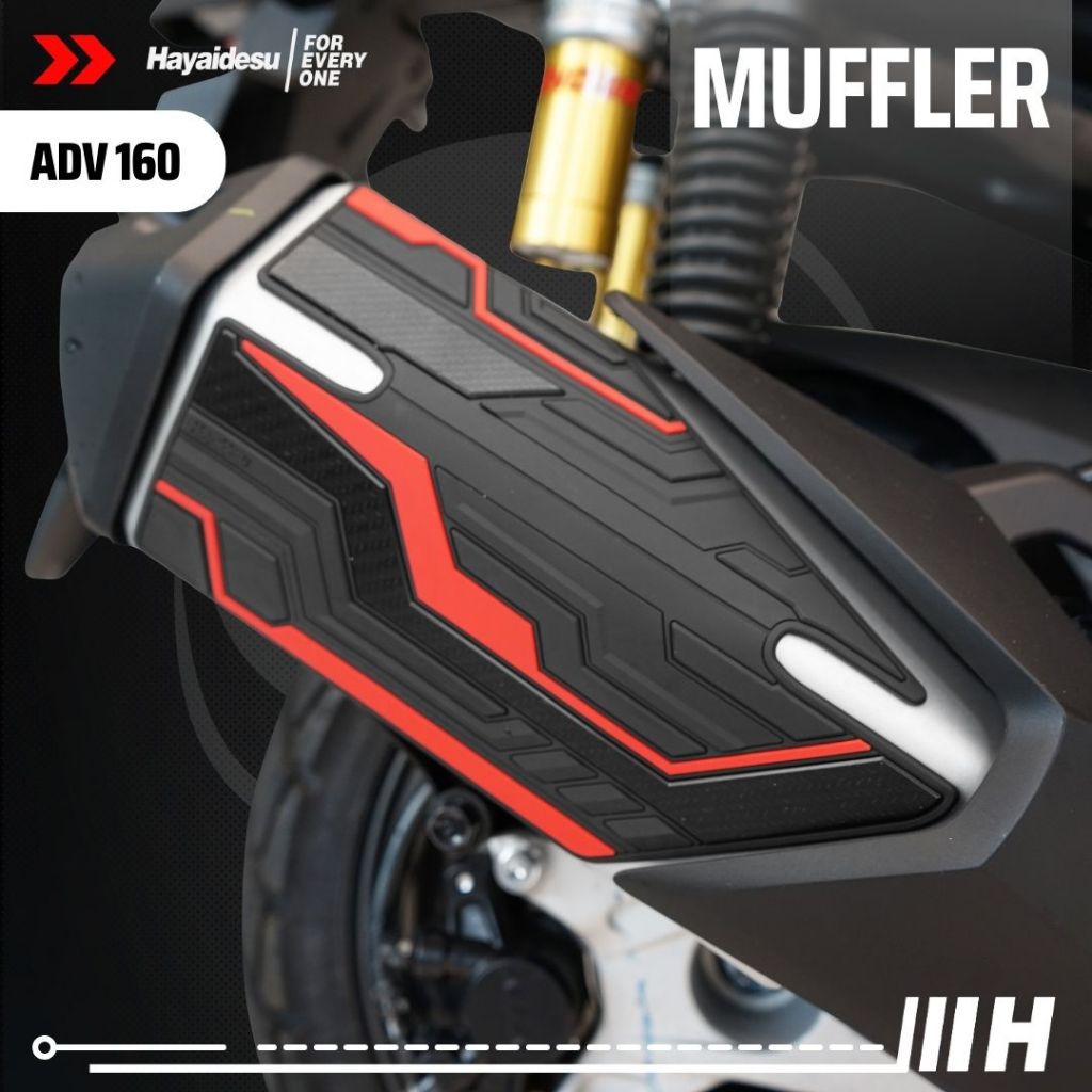 Hayaidesu honda ADV 160 (2022-2024) Body Protector Muffler Knalpot Cover