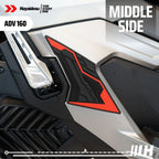 Hayaidesu Honda ADV 160 (2022-2024) Middle Side Body Protector Cover