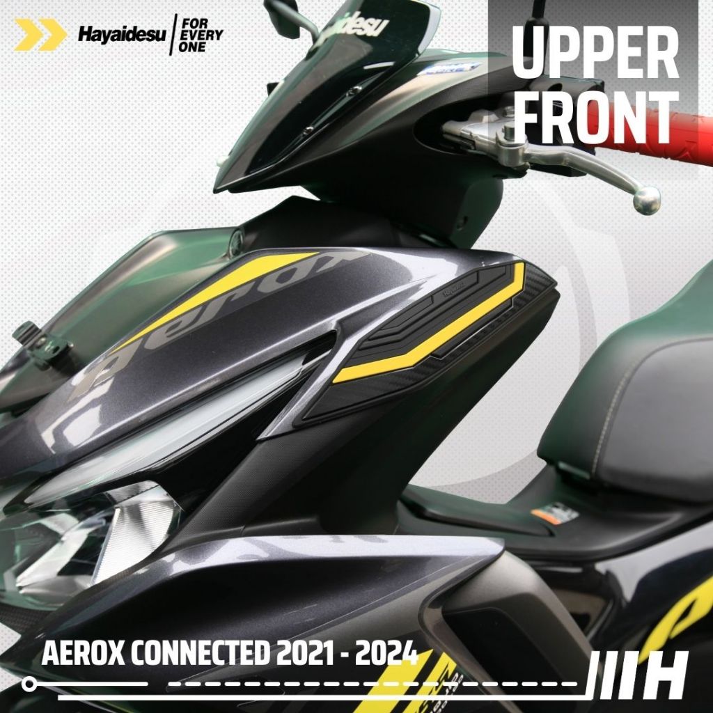 Hayaidesu AEROX Connected 2021-2024 Body Protector Upper Front Cover