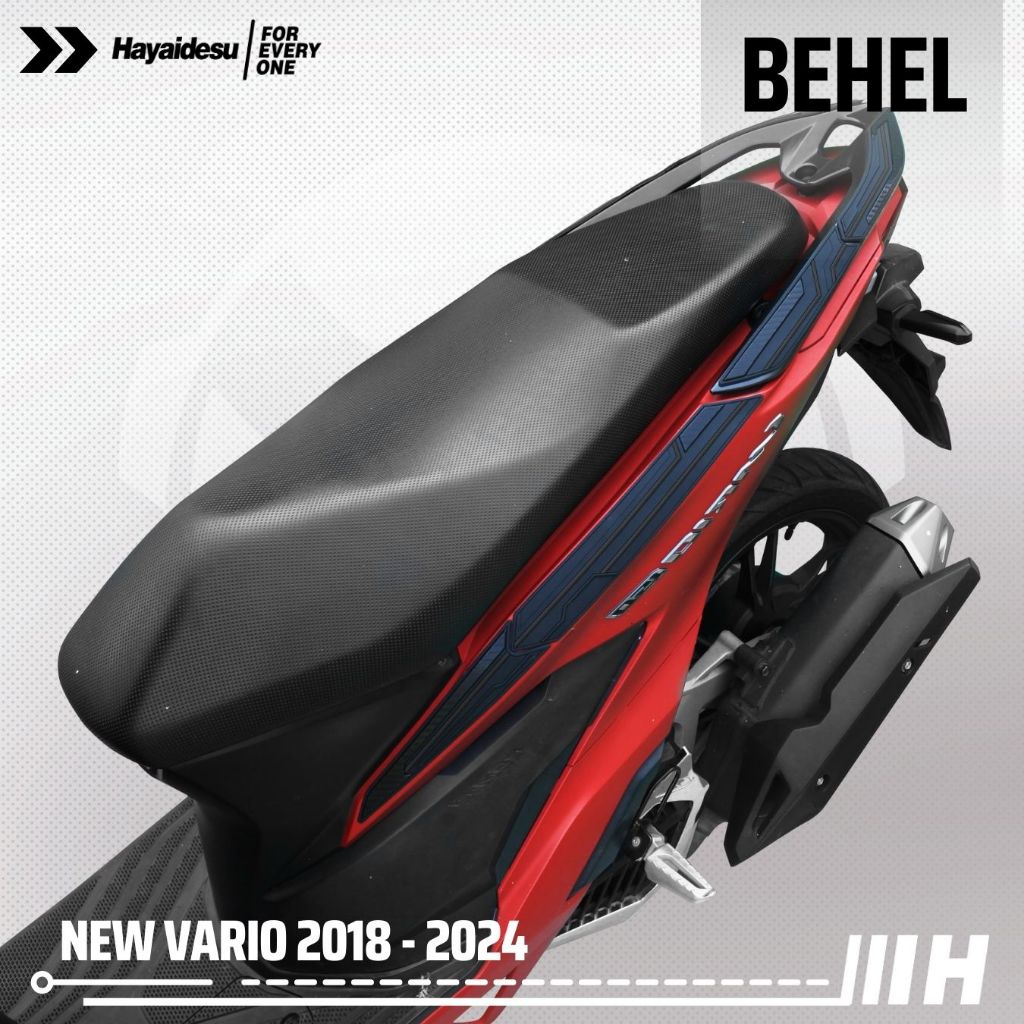 Hayaidesu New Vario Click 2018-2022 Body Protector Behel Pillion Grip Cover