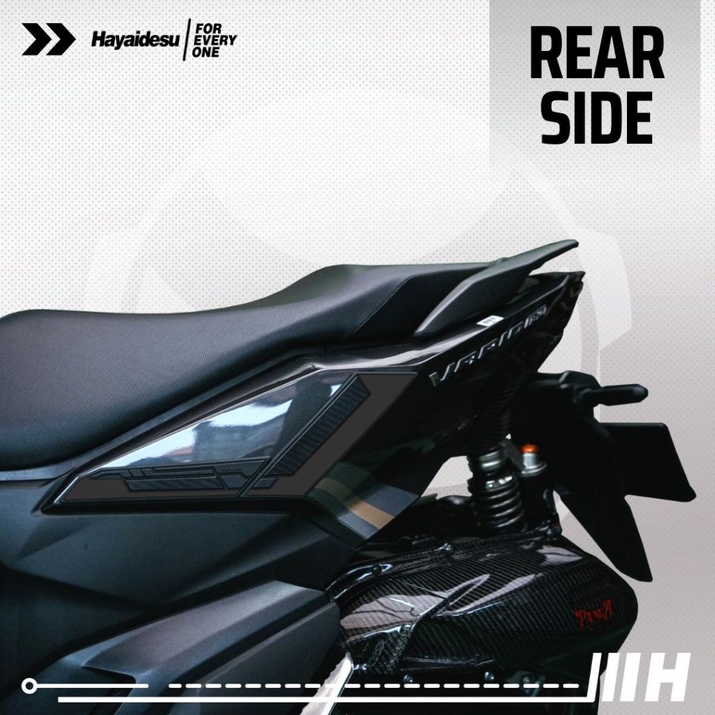 Hayaidesu Vario FI / Click 160 Rear Side Body Protector Cover