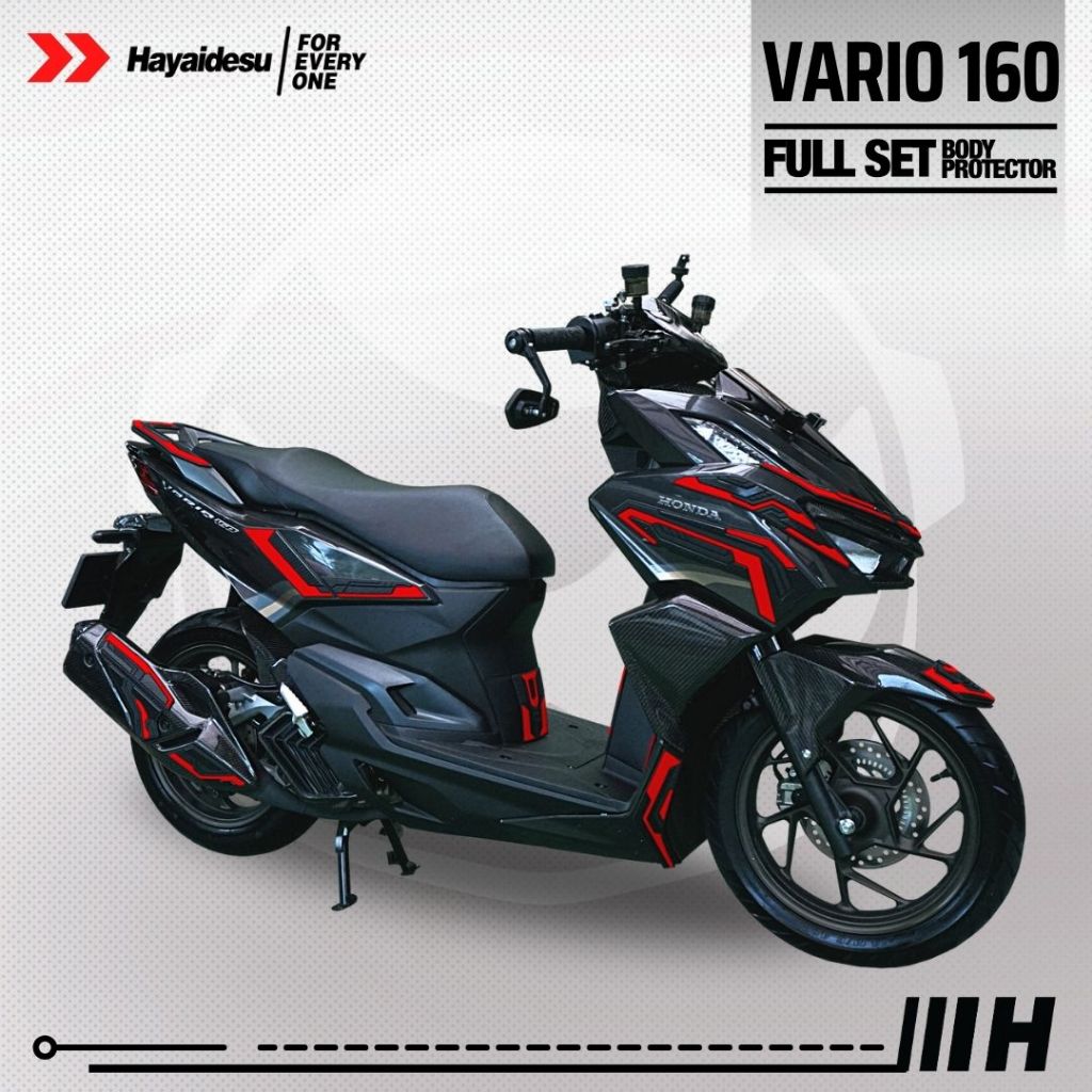 Hayaidesu Body Protector Vario / Click 160 Full Set Cover