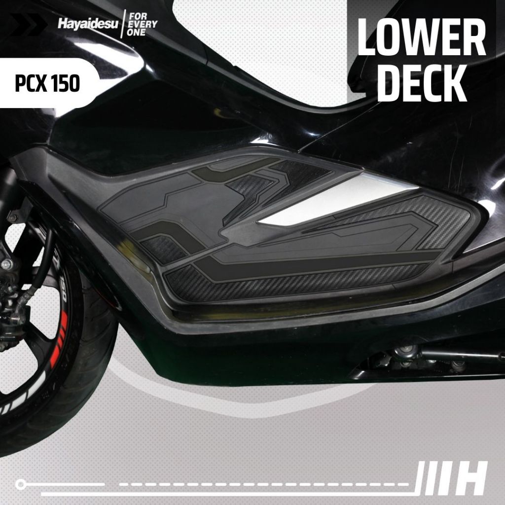 Hayaidesu PCX 150 Body Protector Lower Deck Cover