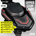 Hayaidesu Upper Stop Lamp & Behel Protector Cover Honda PCX 150 Aksesoris Decal Variasi Carbon
