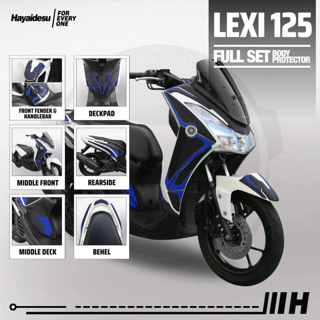 Hayaidesu Body Protector LEXI 125 Full Set Body Cover