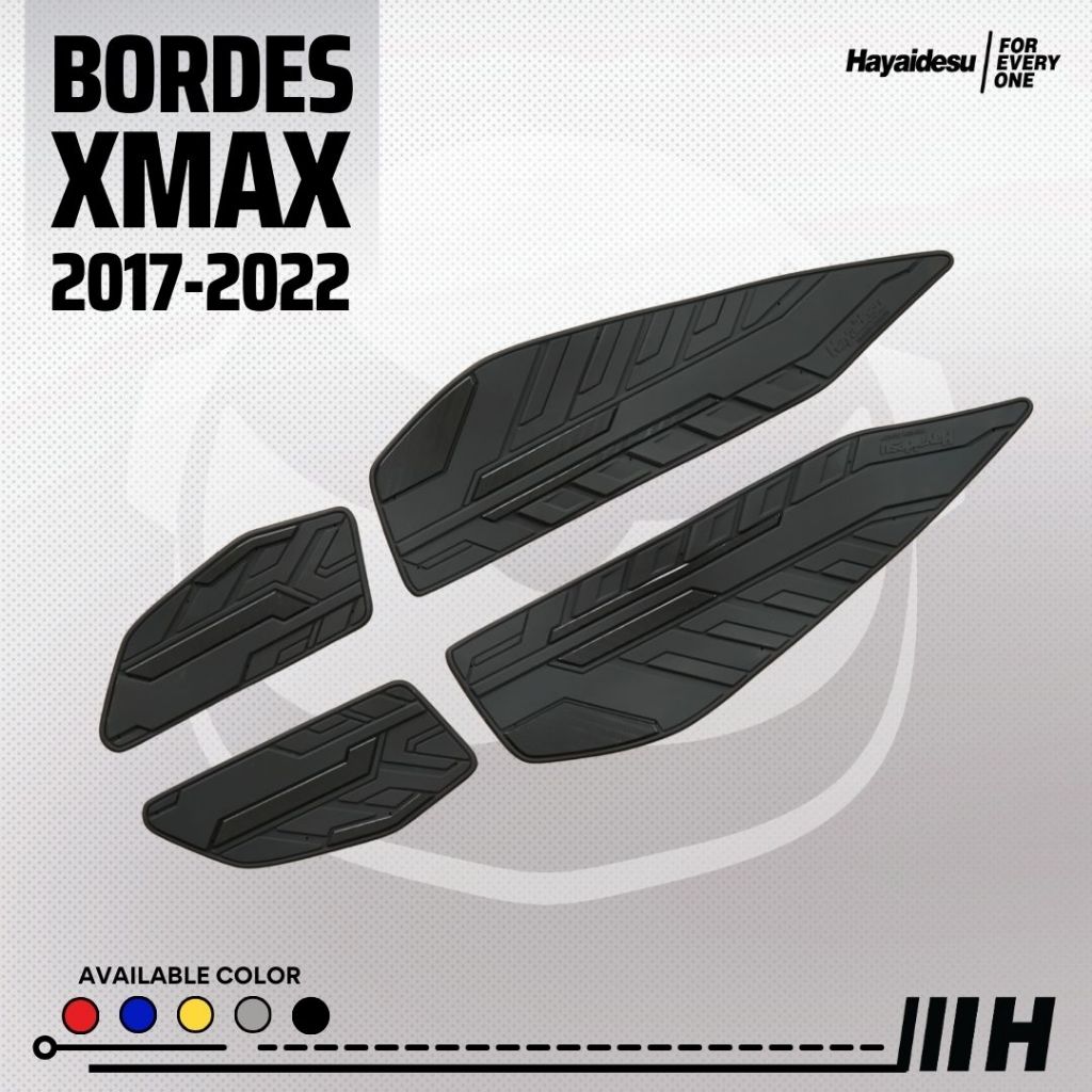 Hayaidesu Floor Step Boardrest Karpet Motor XMAX 2017-2022 Bordes -  Premium Quality