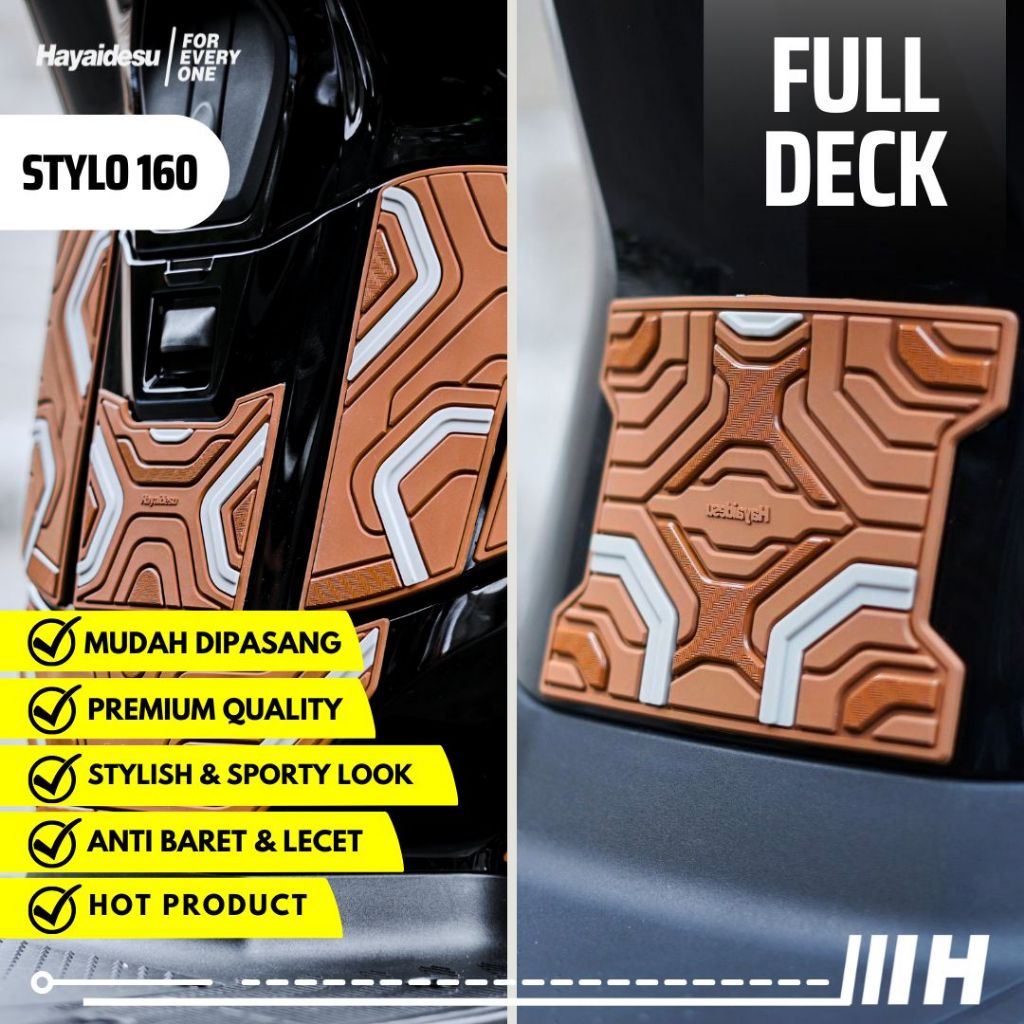Hayaidesu STYLO 160 Body Protector Deck Cover
