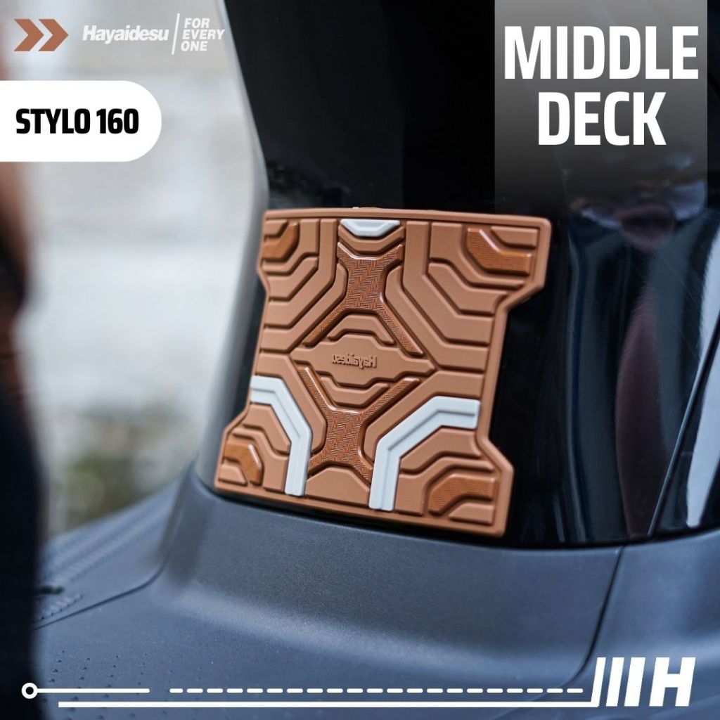 Hayaidesu STYLO 160 Body Protector MIDDLE DECK Cover