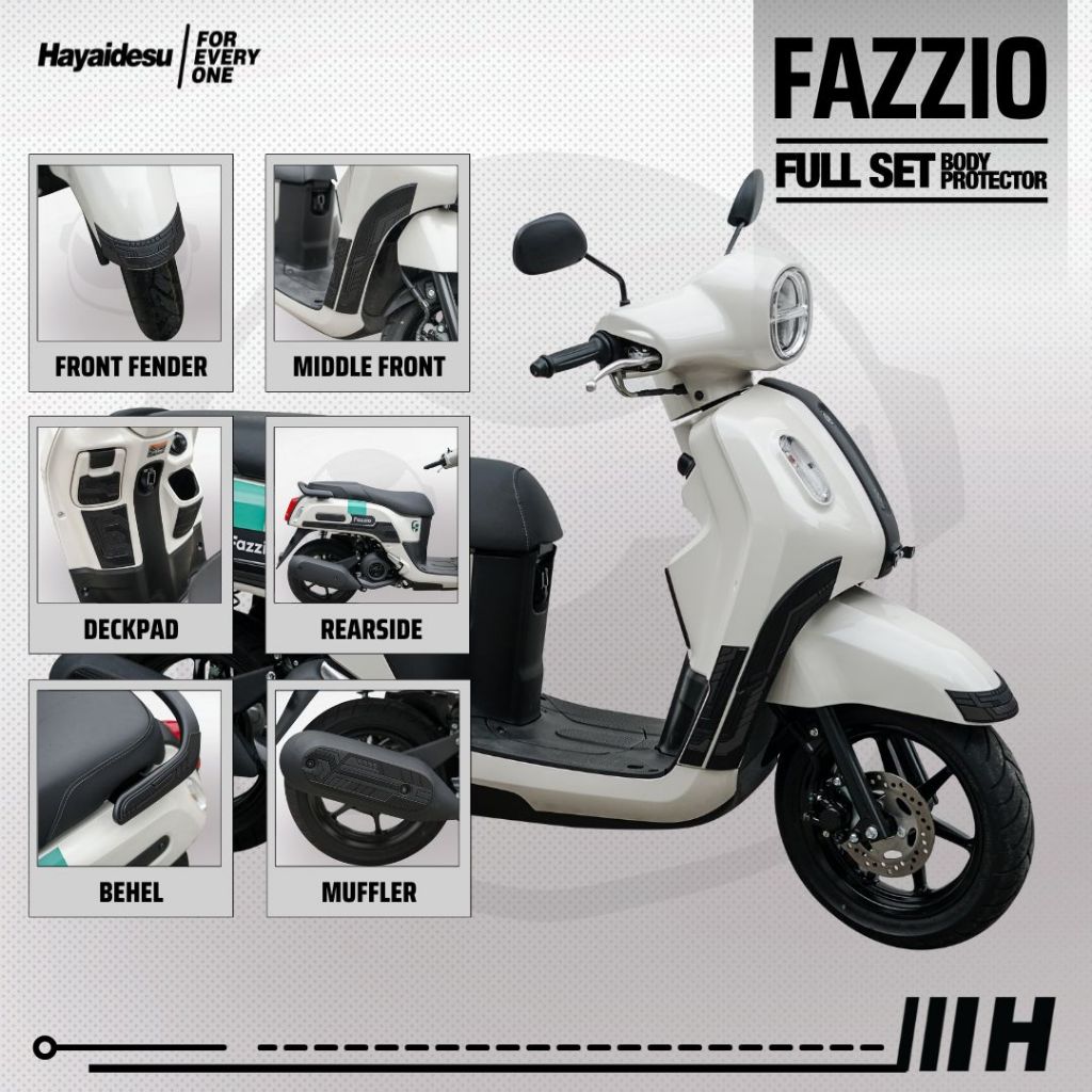 Hayaidesu Body Protector FAZZIO Full Set Cover
