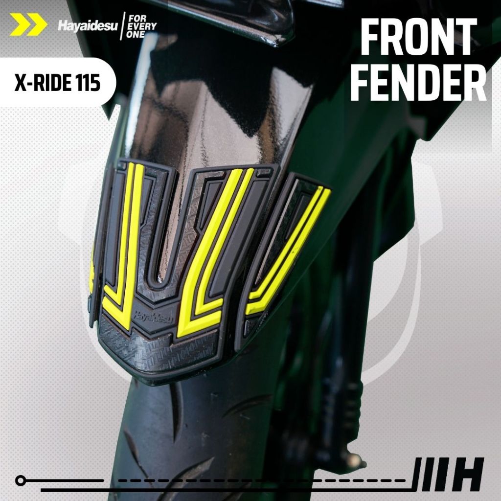 Hayaidesu XRIDE 115 Body Protector Front Fender Cover