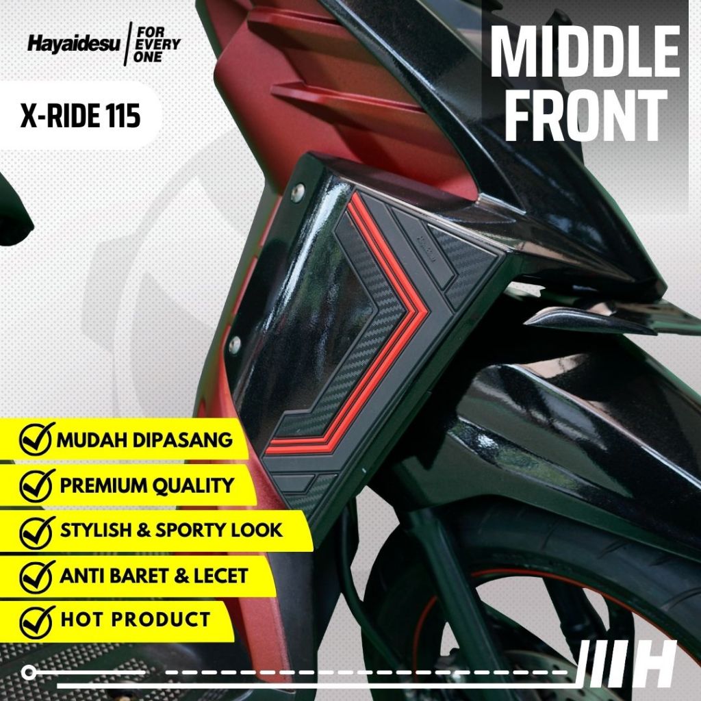 Hayaidesu XRIDE 115 Body Protector Middle Front Cover