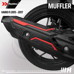 Hayaidesu Vario FI / Click 2015-2017 Body Protector Muffler Knalpot Cover
