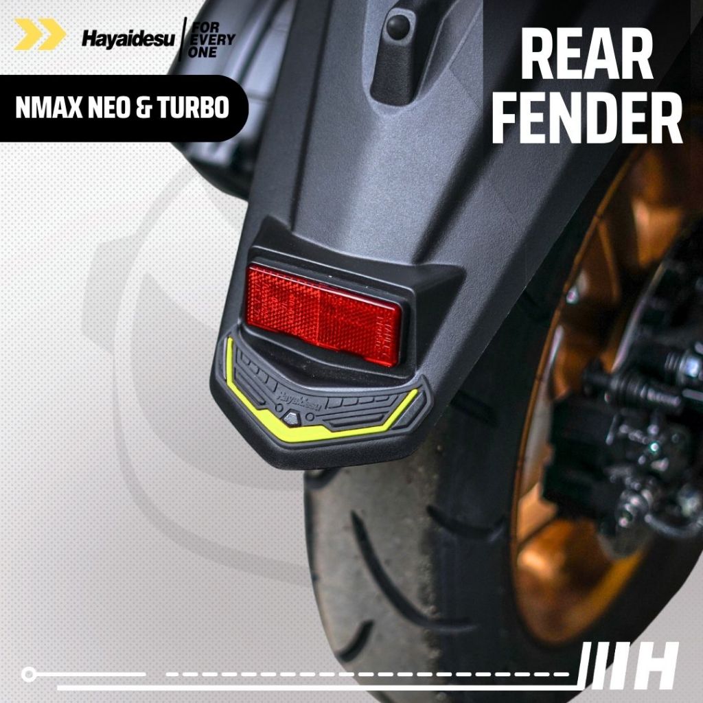 Hayaidesu Yamaha NMAX NEO & TURBO Rear Fender Body Protector Cover