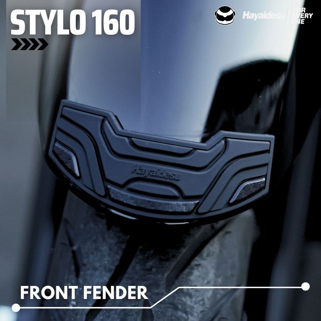 Hayaidesu STYLO 160 Body Protector FRONT FENDER Cover