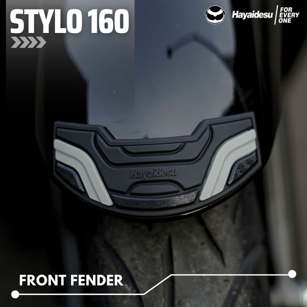 Hayaidesu STYLO 160 Body Protector FRONT FENDER Cover
