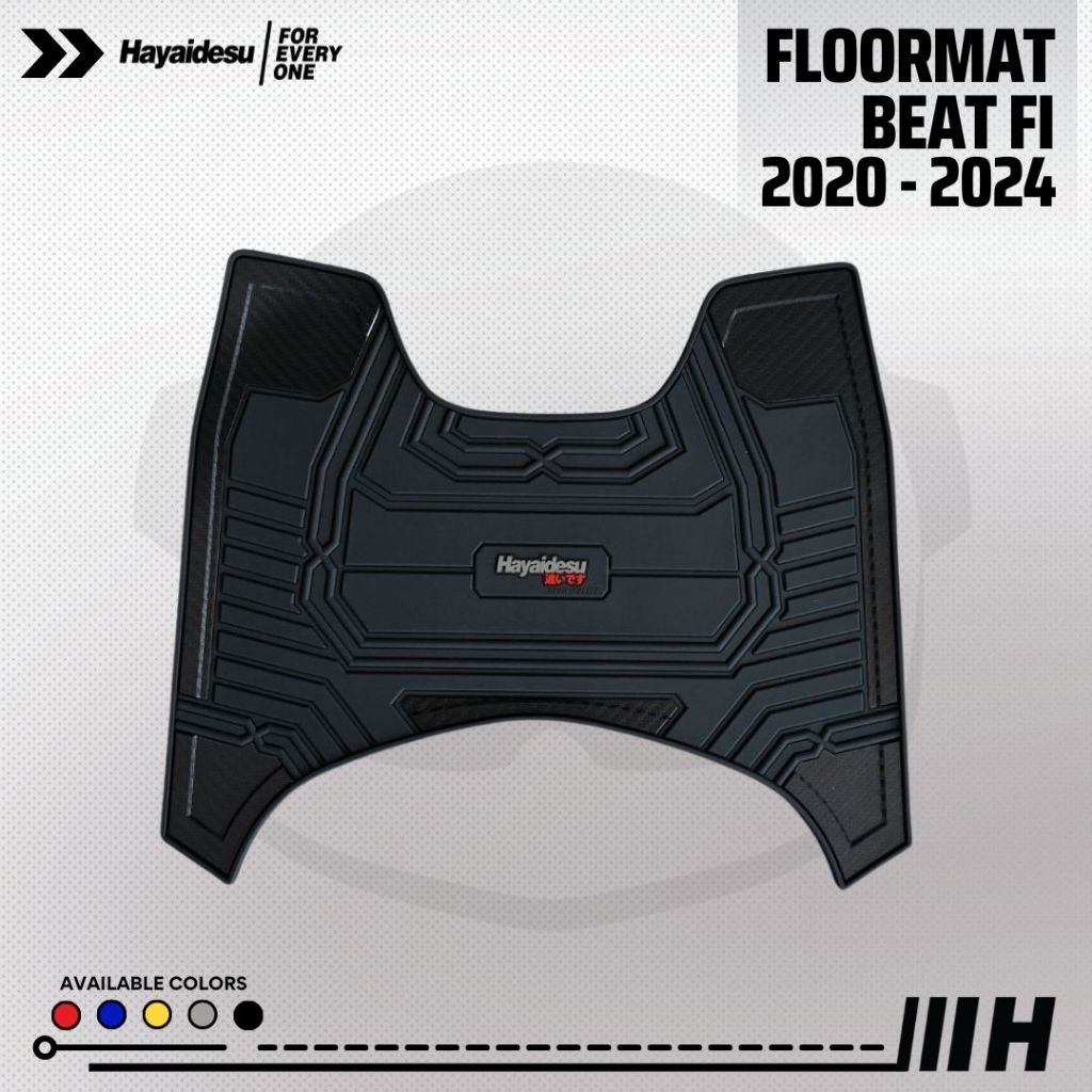 Hayaidesu BEAT (2020-2024) Deluxe/Street Karpet Motor Floor Mat - Premium Quality