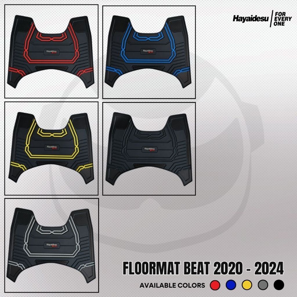 Hayaidesu BEAT (2020-2024) Deluxe/Street Karpet Motor Floor Mat - Premium Quality