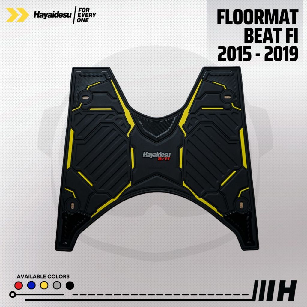 Hayaidesu BEAT 2015-2019 Karpet Motor Floor Mat - Premium Quality