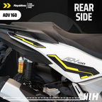 Hayaidesu Honda ADV 160 (2022-2024) Rear Side Body Protector Cover