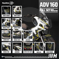 Hayaidesu Honda ADV 160 (2022-2024) Full Set Body Protector Cover