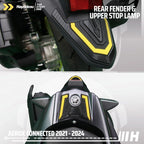 Hayaidesu AEROX Connected 2021-2024 Body Protector Rear Fender & Upper Stop Lamp Cover