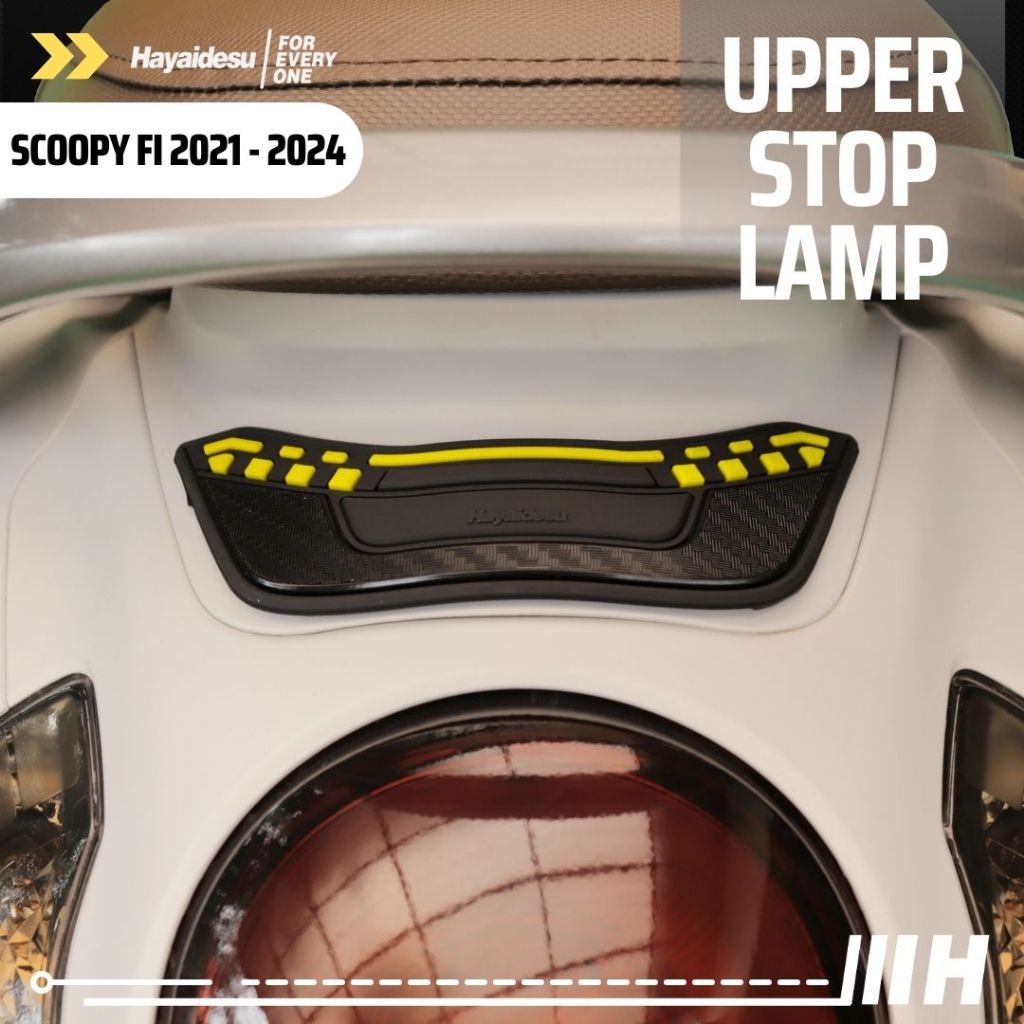 Hayaidesu New Scoopy 2021 - 2024 Body Protector Upper Stop Lamp Cover