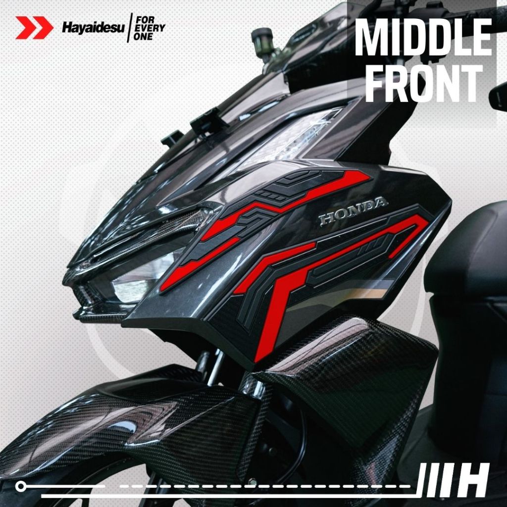 Hayaidesu Vario FI / Click 160  Middle Front Body Protector Cover