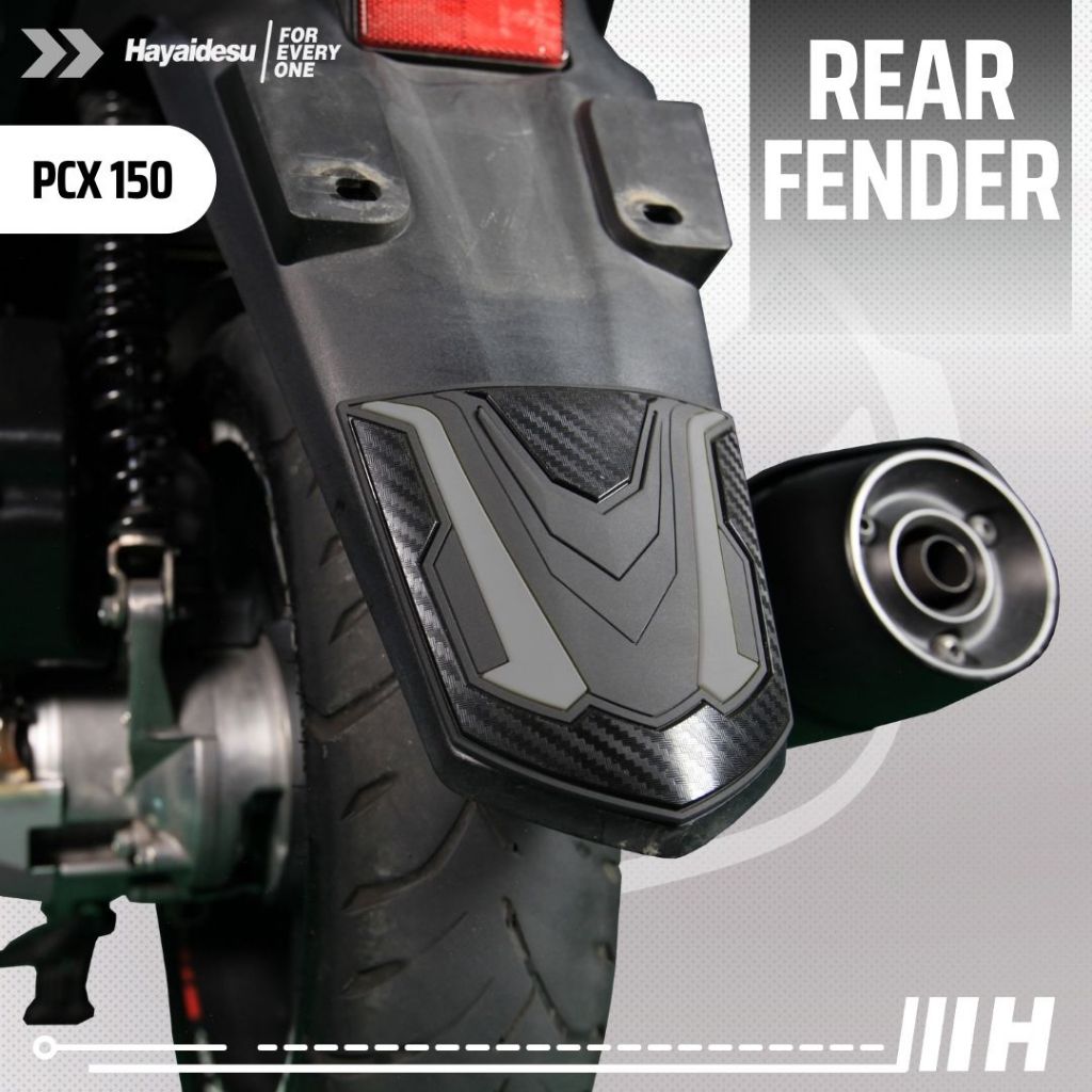 Hayaidesu PCX 150 Body Protector Rear Fender Cover