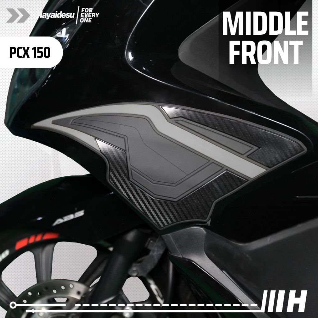 Hayaidesu PCX 150 Body Protector Middle Front Cover New Version