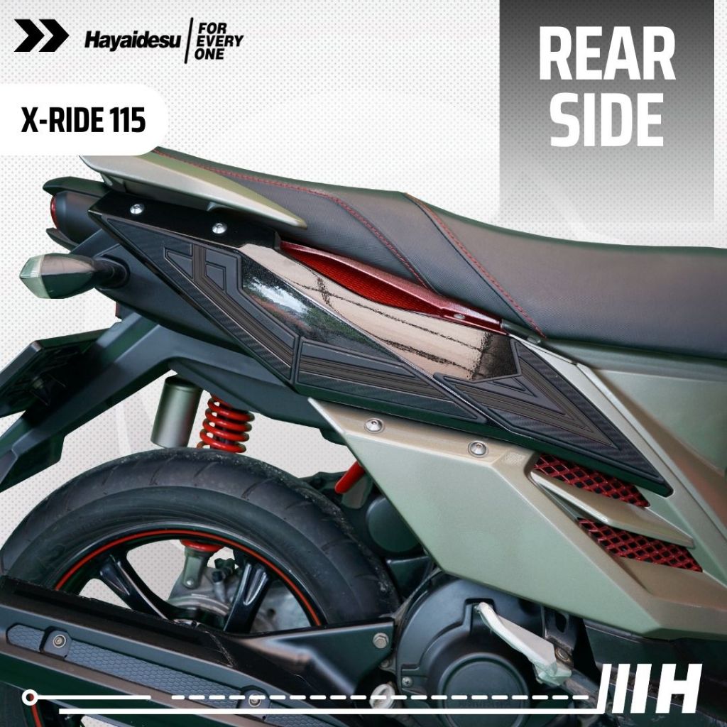 Hayaidesu XRIDE 115 Body Protector Rear Side Cover