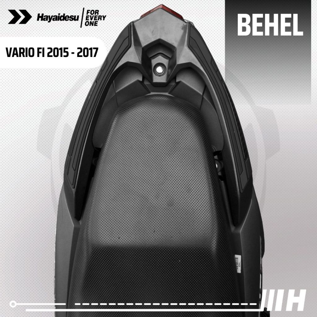 Hayaidesu Vario FI / Click 2015-2017 Body Protector Behel Pillion Grip Cover
