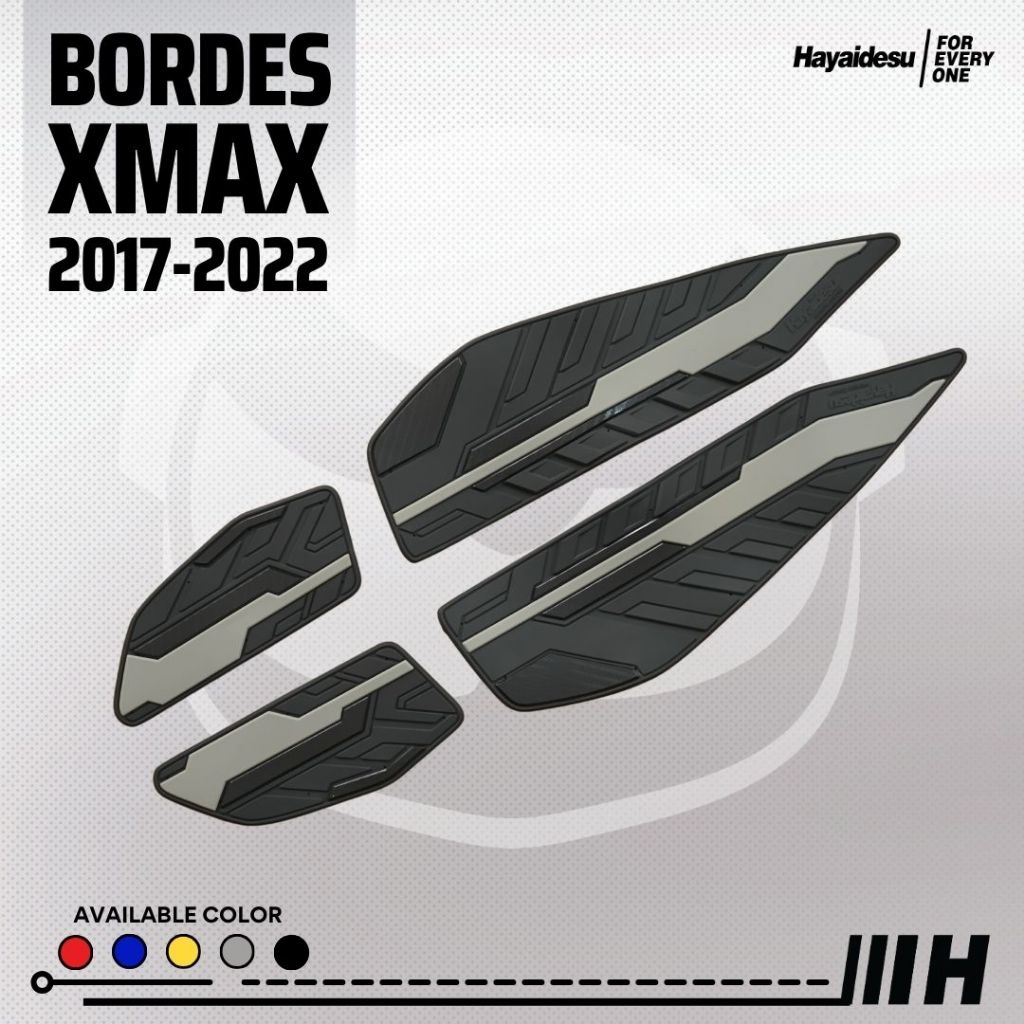 Hayaidesu Floor Step Boardrest Karpet Motor XMAX 2017-2022 Bordes -  Premium Quality
